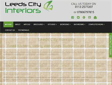 Tablet Screenshot of leedscityinteriors.co.uk